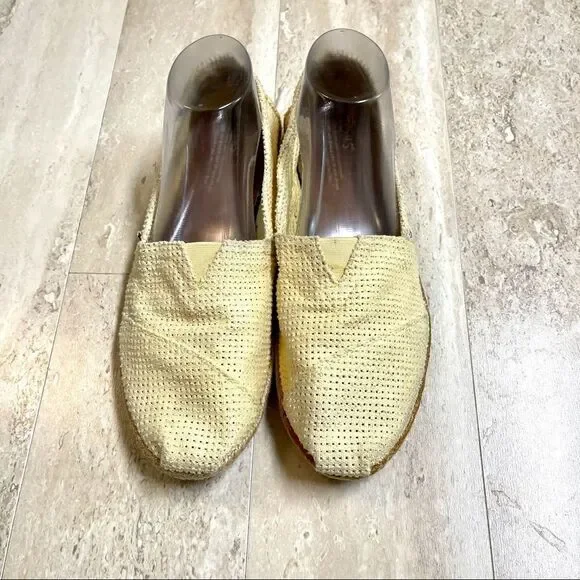 TOMS Woven Jute Classics Flats 206 - Picture 2 of 9